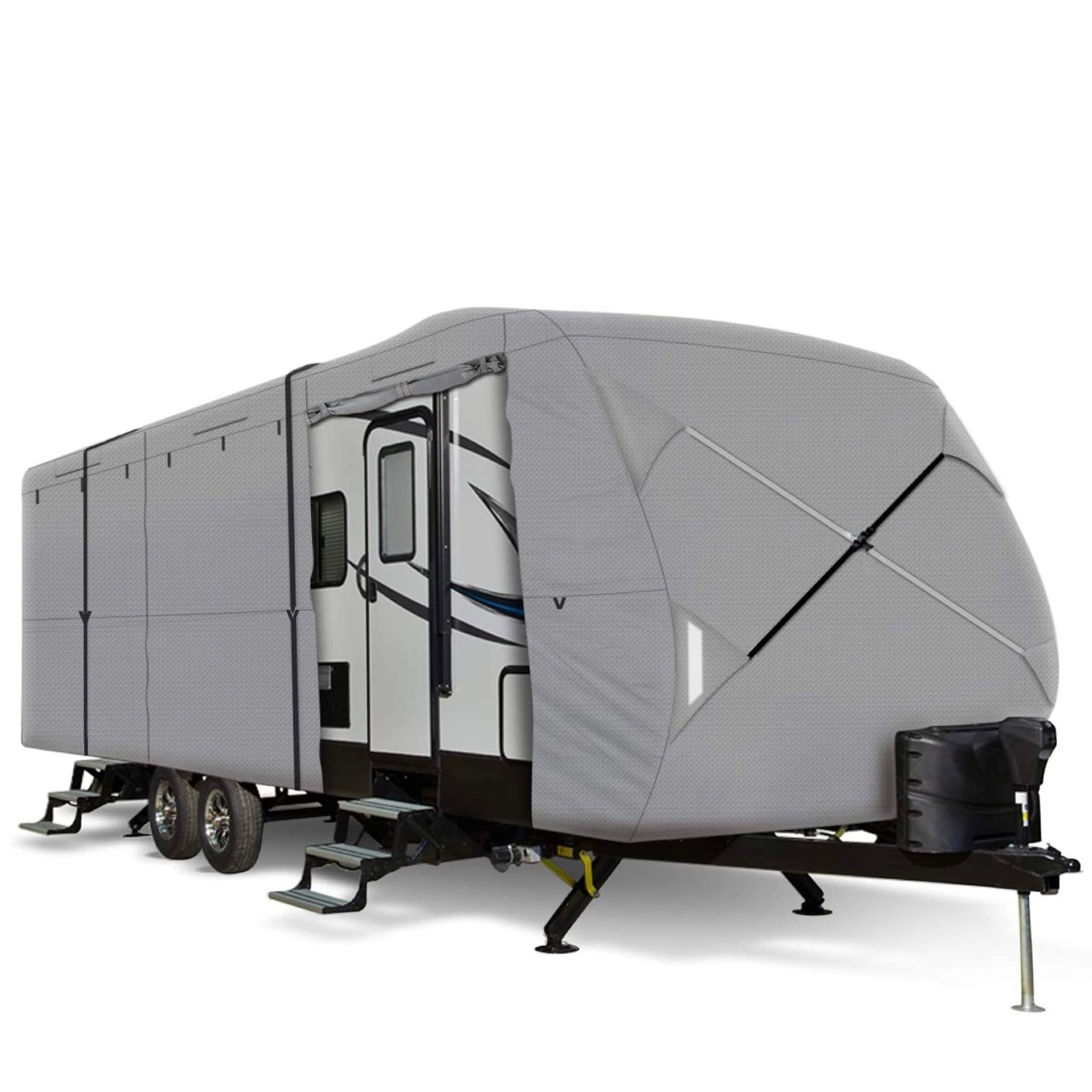 leader-accessories-full-size-travel-trailer-rv-cover-windproof-5-layer-waterproo image 1