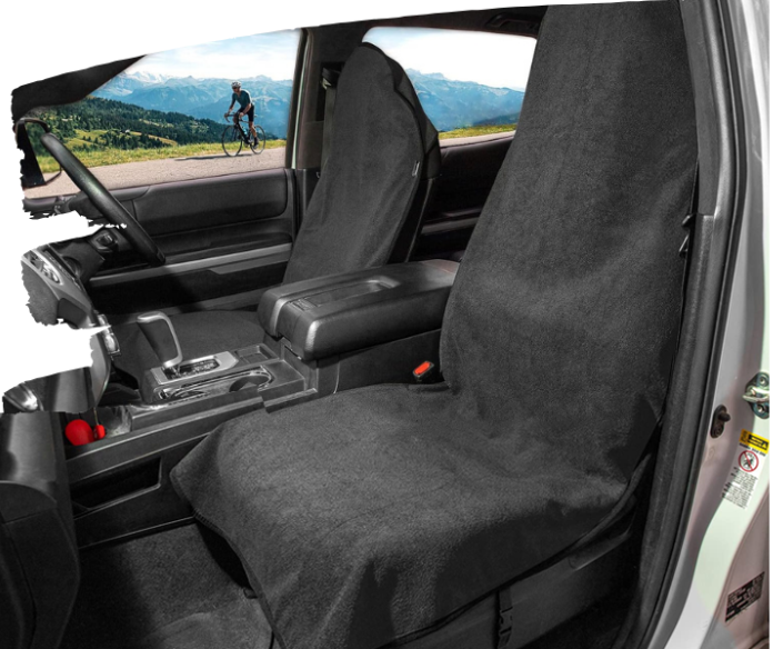 leader-accessories-terry-cloth-sweat-towel-seat-cover-waterproof-universal-fit-b image 3